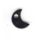 Hematite Charms Moon